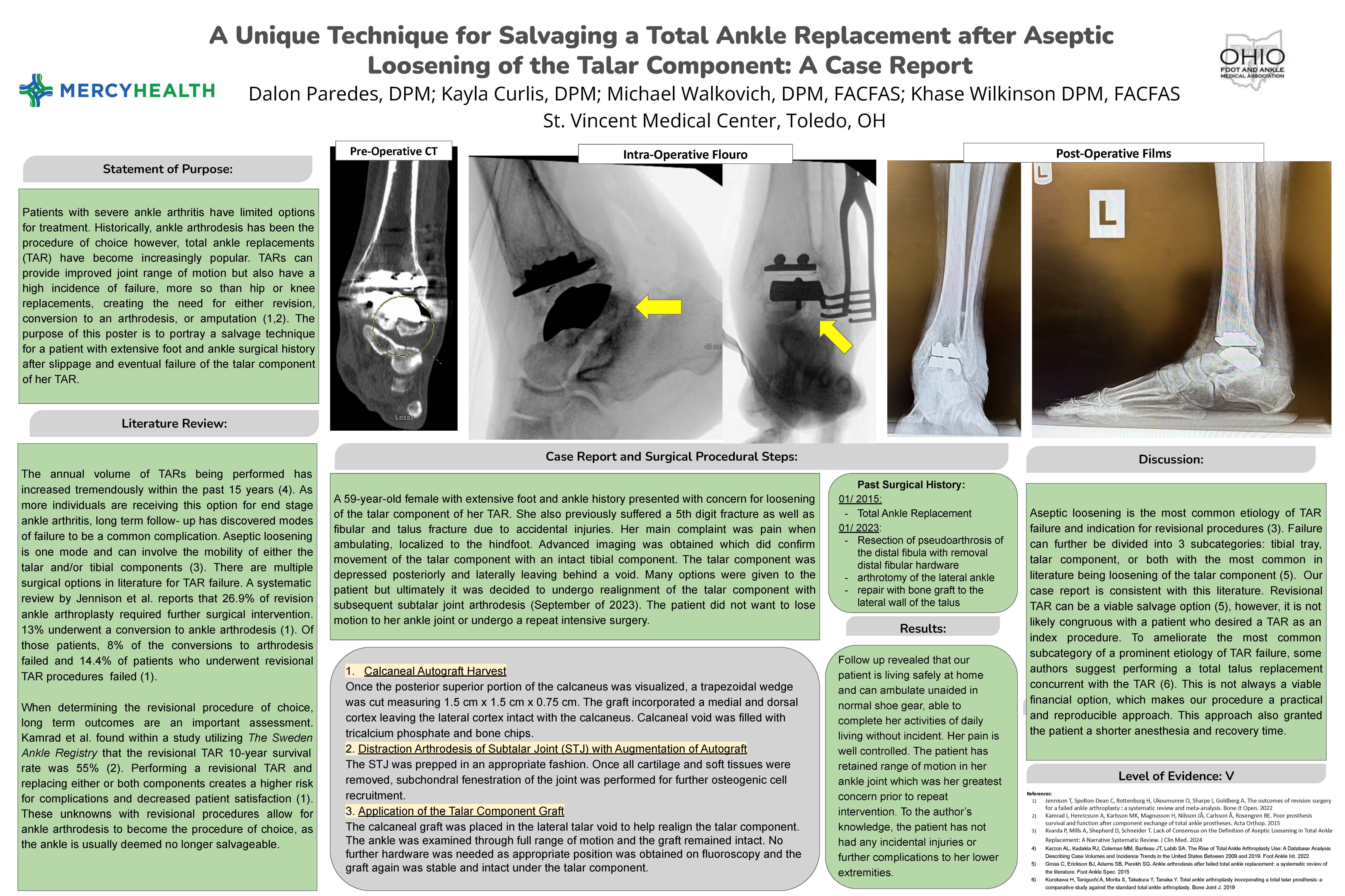 Effects of Parallax and Distortion in Total Ankle Arthroplasty