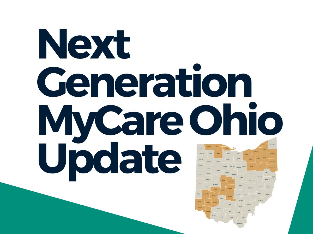 Next Generation MyCare Ohio Program Beginning January 1